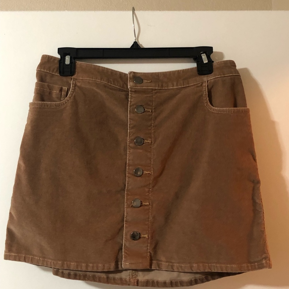 Express Corduroy Skirt